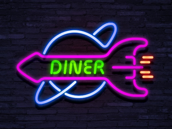 neon Diner Rocket