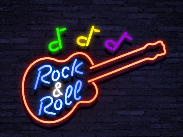 neon Rock'n Roll guitar
